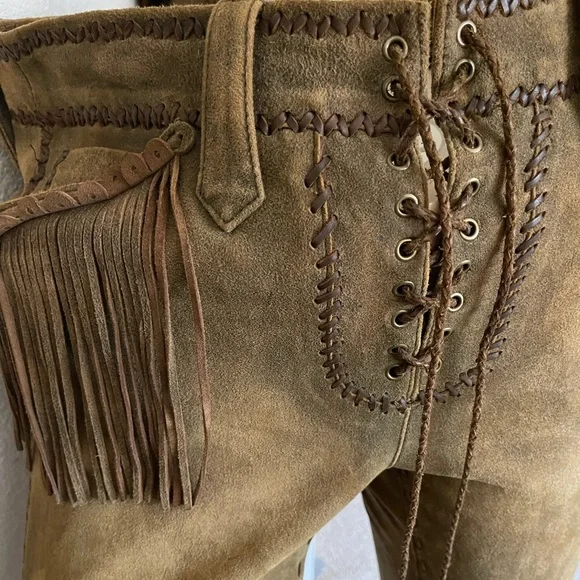 Polo Ralph Lauren Suede Pants